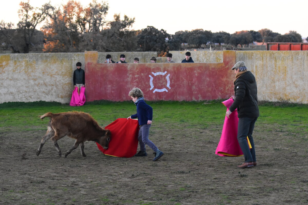El regalo de Navidad para los pequeños de la Escuela de Tauromaquia de Salamanca