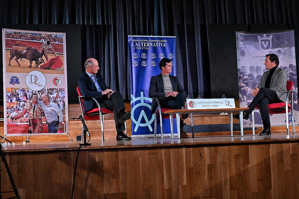 Luque y Juan Pedro Domecq, un binomio que cautiva en La Vall d´Uixó