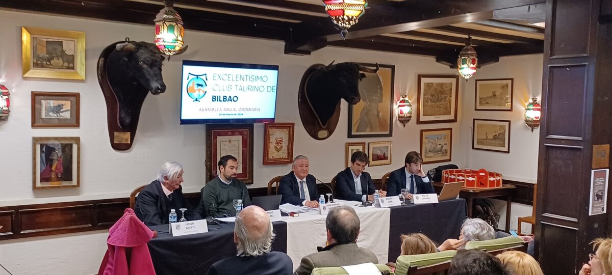 Juan Manuel Delgado, reelegido por unanimidad presidente del Club Taurino de Bilbao