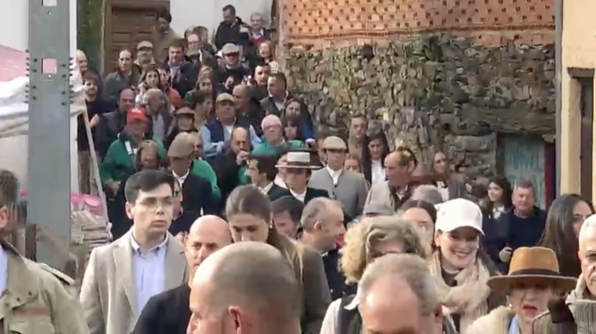 Valero, una fiesta: así llegó Miguel Ángel Perera a la plaza