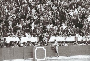 Brindis de César Rincón a Borja Prado, ganadero de Torrealta.