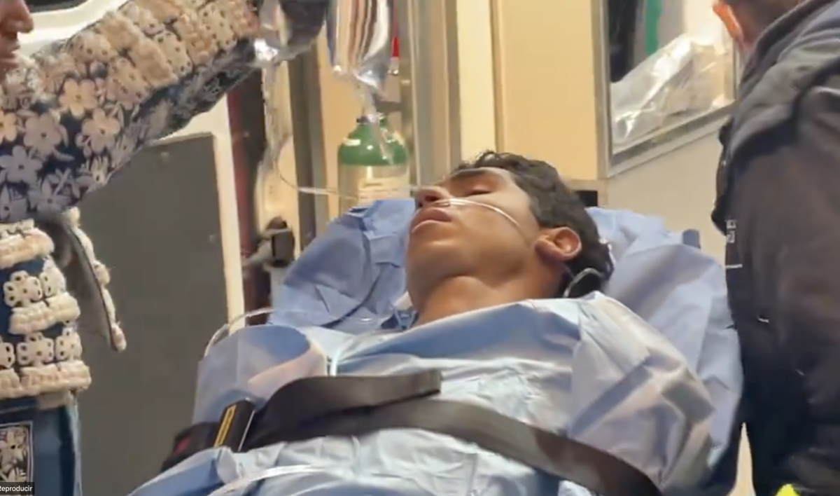 Así ha sido el traslado al hospital de Héctor Gutiérrez