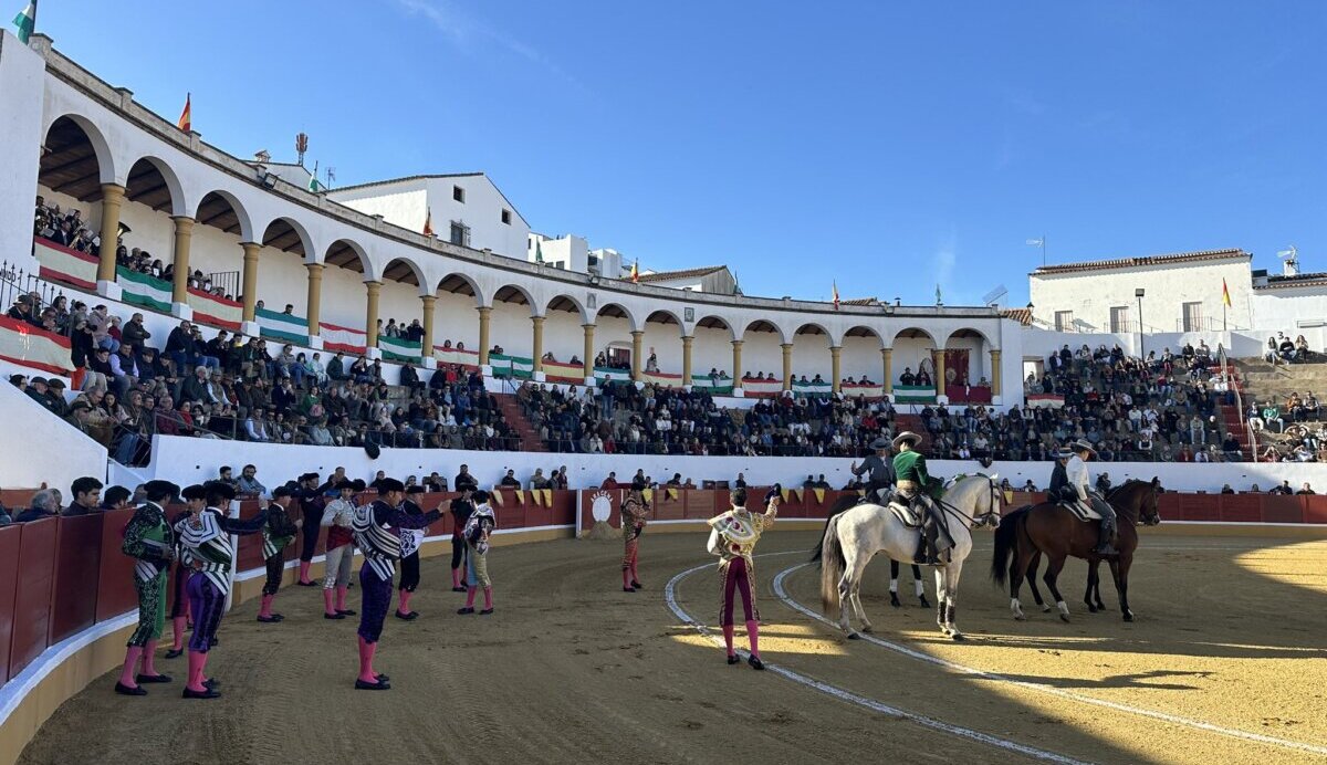 La novillada de Aracena suspendida por la lluvia, con nueva fecha