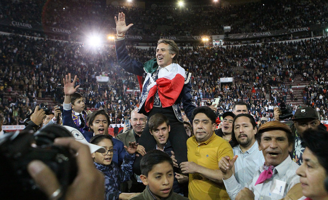 Pablo Hermoso de Mendoza, adiós a lo grande en La México (Vídeo)