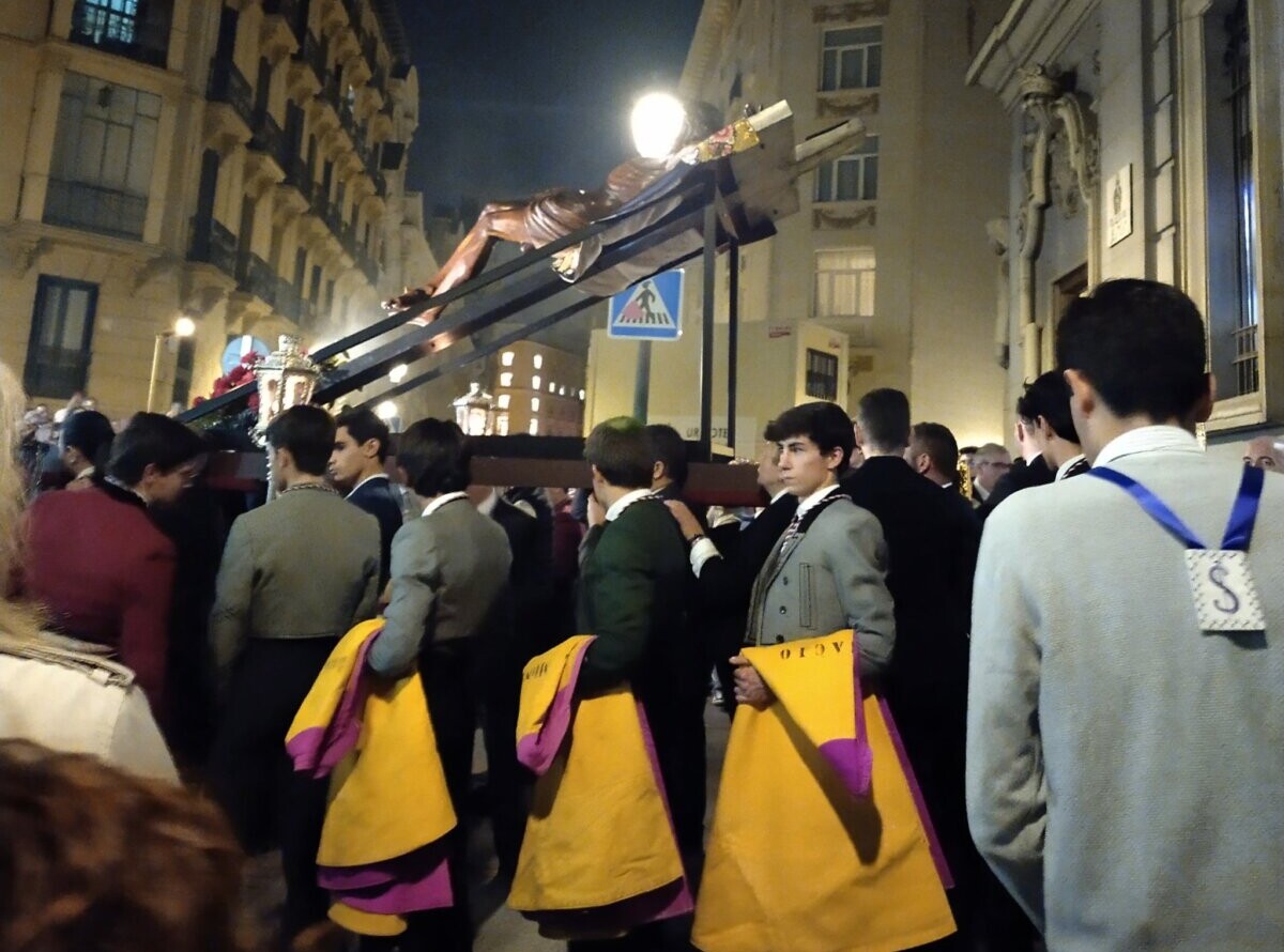 El Cristo de los Toreros, protagonista en el Viernes de Dolores