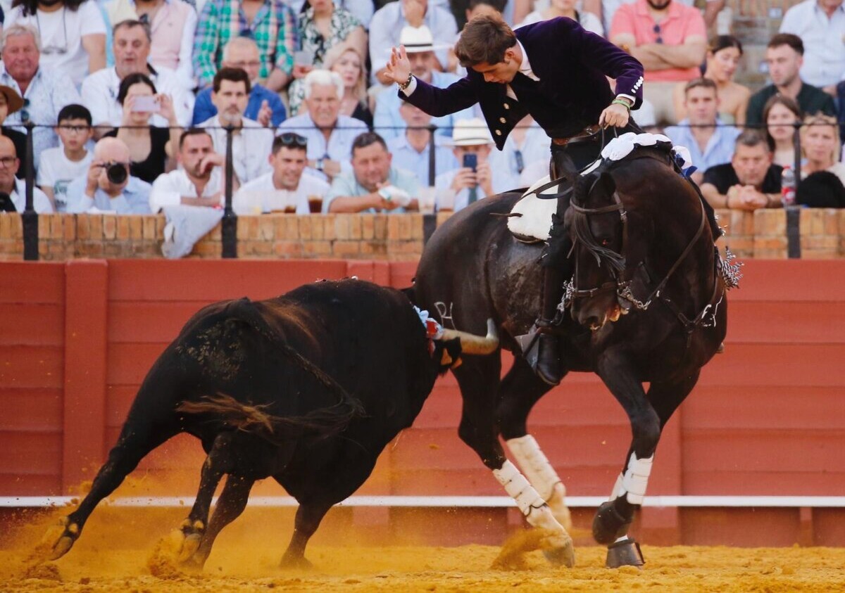 Guillermo, ¡qué Hermoso! (Los rejones de Sevilla, en imágenes)
