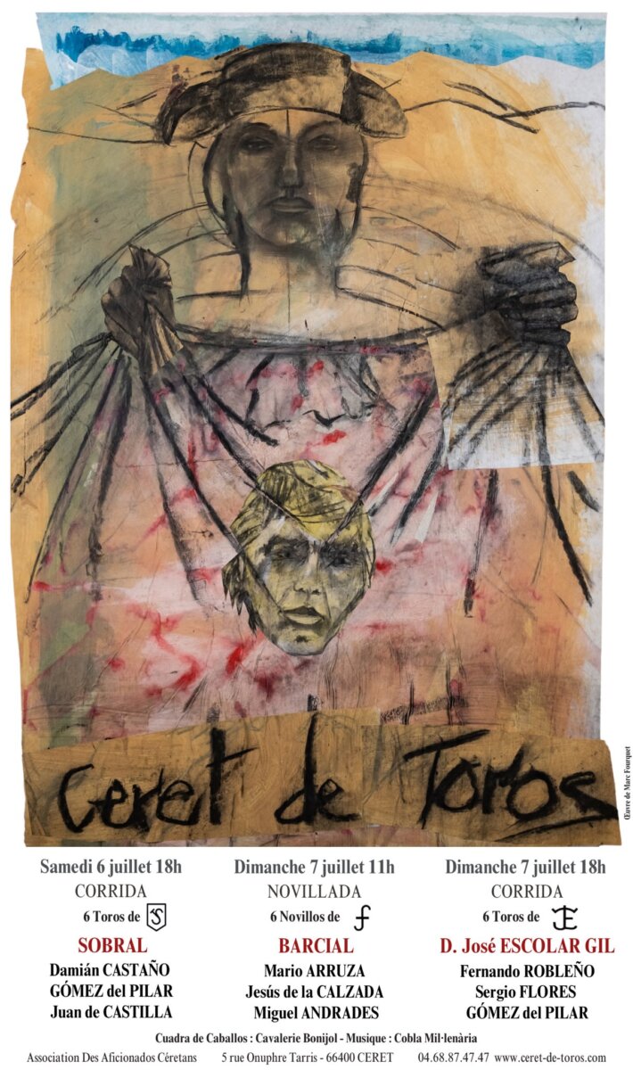 La Santa Verónica, en homenaje a Jean Louis Fourcat para el cartel de Ceret