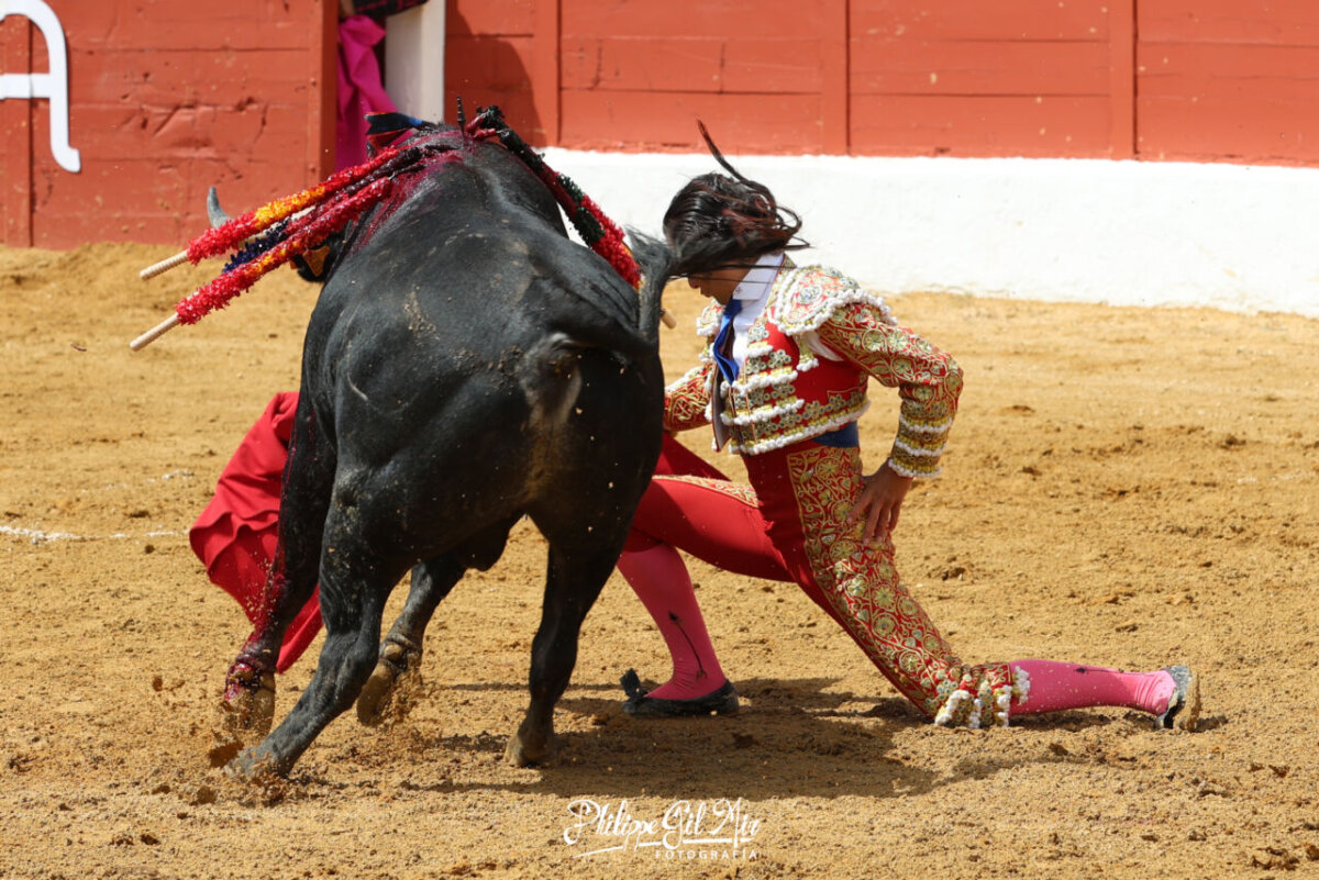 Miguel Andrades, oreja en la matinal de San Agustín del Guadalix