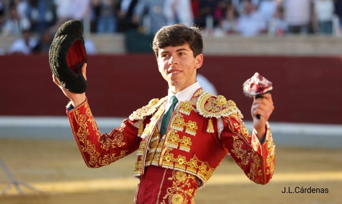 Julio Méndez destaca en la novillada de Villaseca de la Sagra