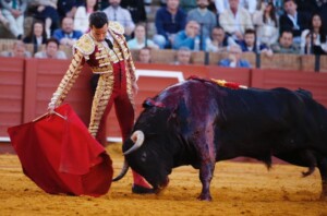 David de Miranda, con el gran Tabarro de Santiago Domecq. Foto: Arjona