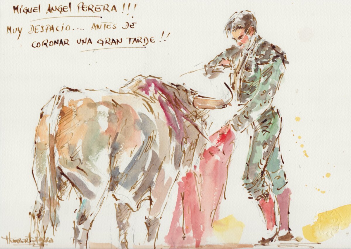 Perera y Borja Jiménez, en los pinceles de Humberto Parra