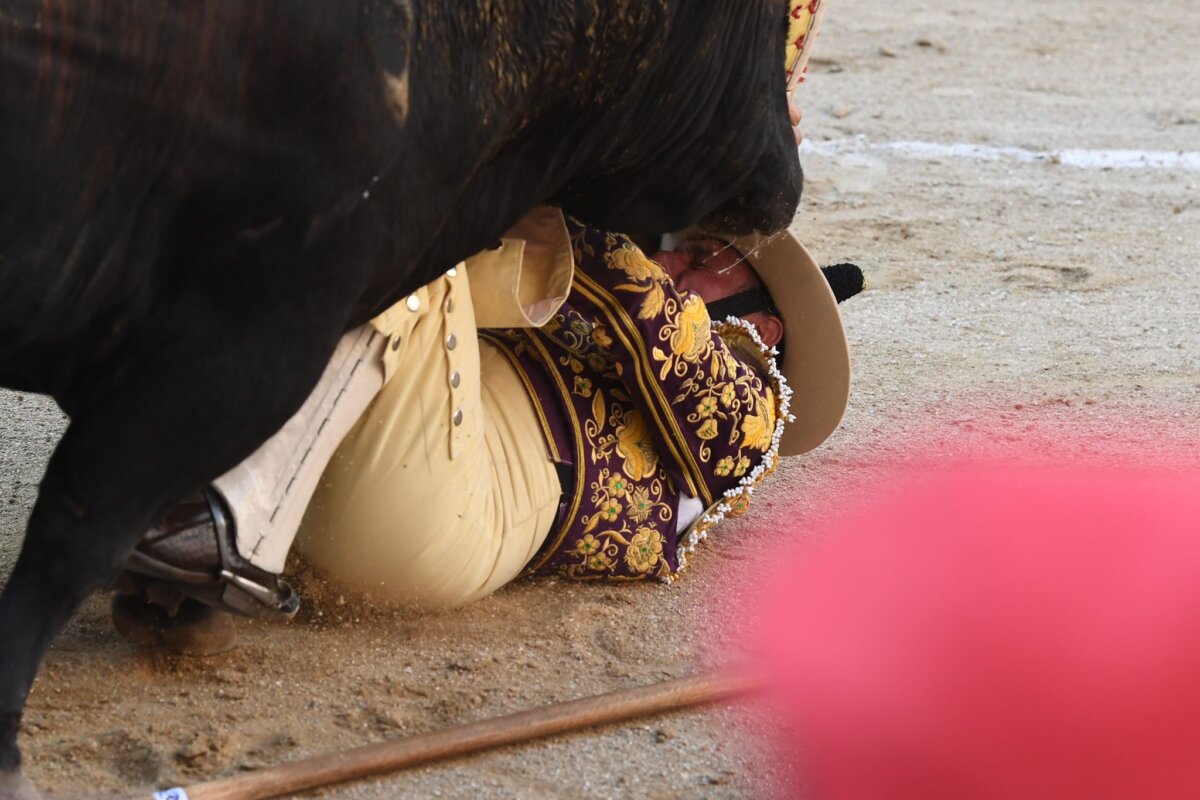 Aurelio Cruz, a la enfermería por su propio pie tras una fea caída del caballo