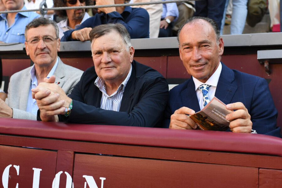 José Antonio Camacho, fútbol y toros unidos en Las Ventas