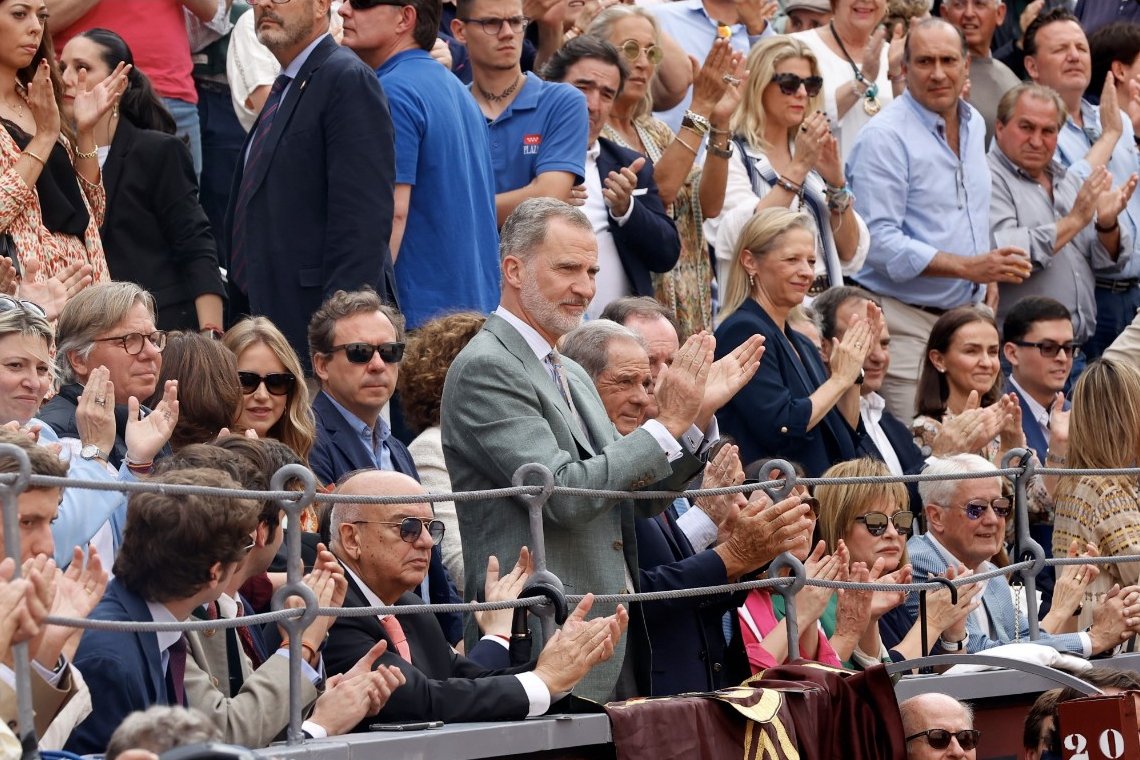 El Rey Felipe VI presidirá la Corrida de la Prensa de Madrid