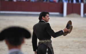 Ventura se llevó el reconocimiento de Las Ventas. Foto: Javier Arroyo
