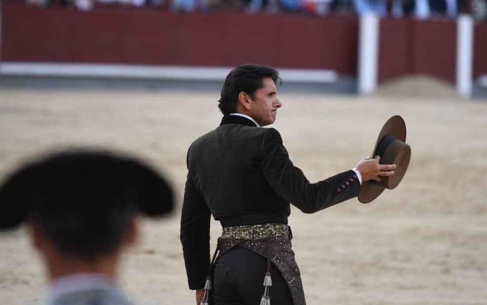 Ventura se llevó el reconocimiento de Las Ventas. Foto: Javier Arroyo