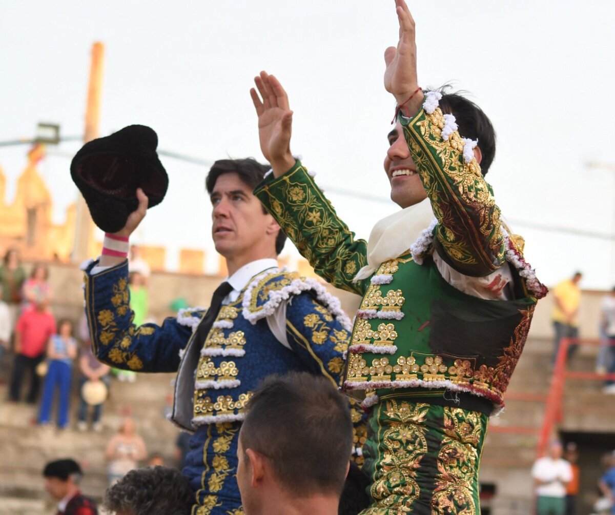 Un pletórico Gómez del Pilar indulta un toro de Alcurrucén en Orgaz