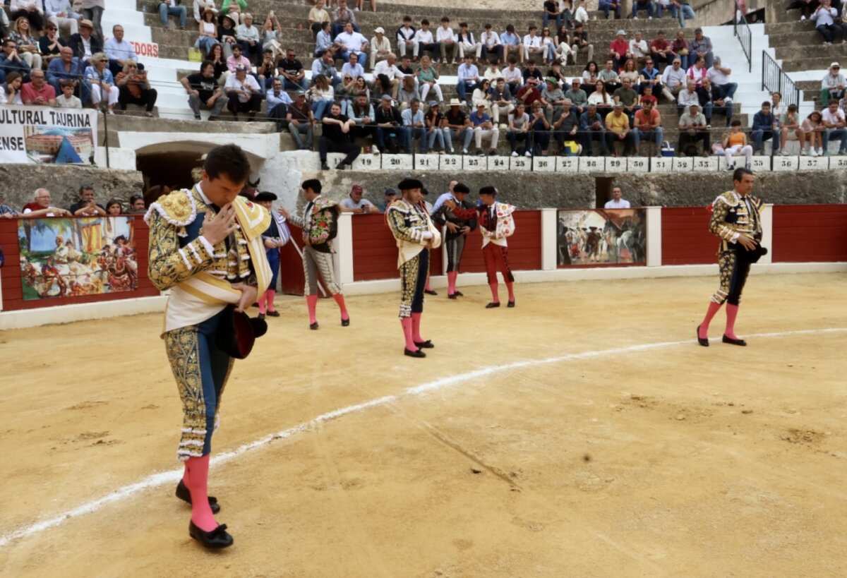 Terna cien por cien valenciana en la II Corrida Sorollana de Bocairent
