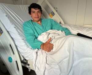 Isaac Fonseca, en el Hospital La Fraternidad Muprespa-Habana