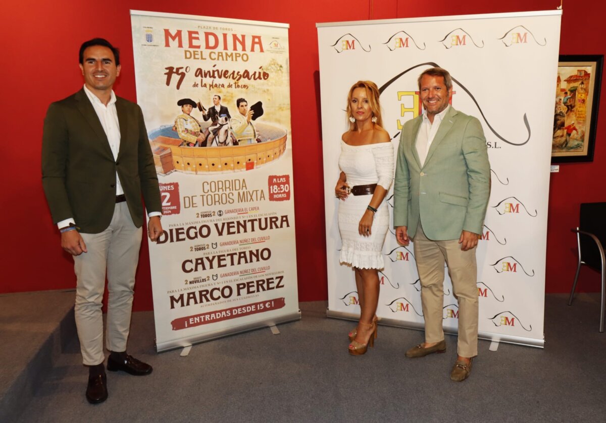 Corrida mixta para el 75º aniversario de la plaza de Medina del Campo