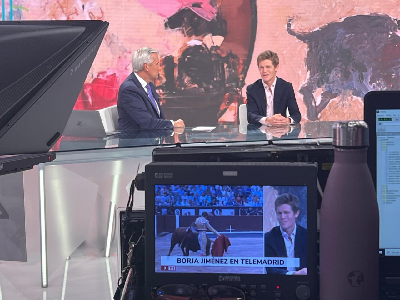 Borja Jiménez, protagonista de excepción en Informativos Telemadrid