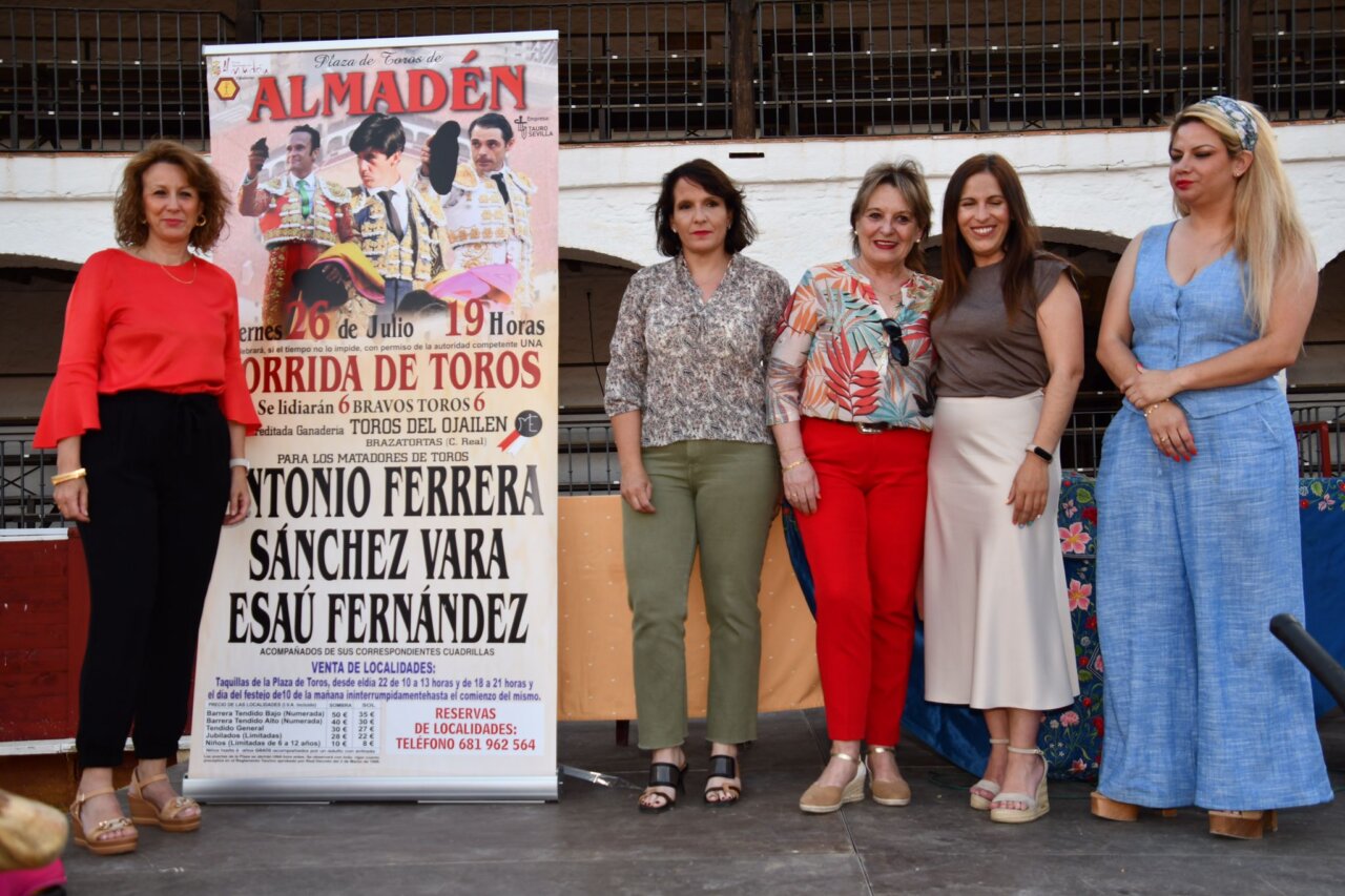 Almadén presenta su corrida de toros para julio