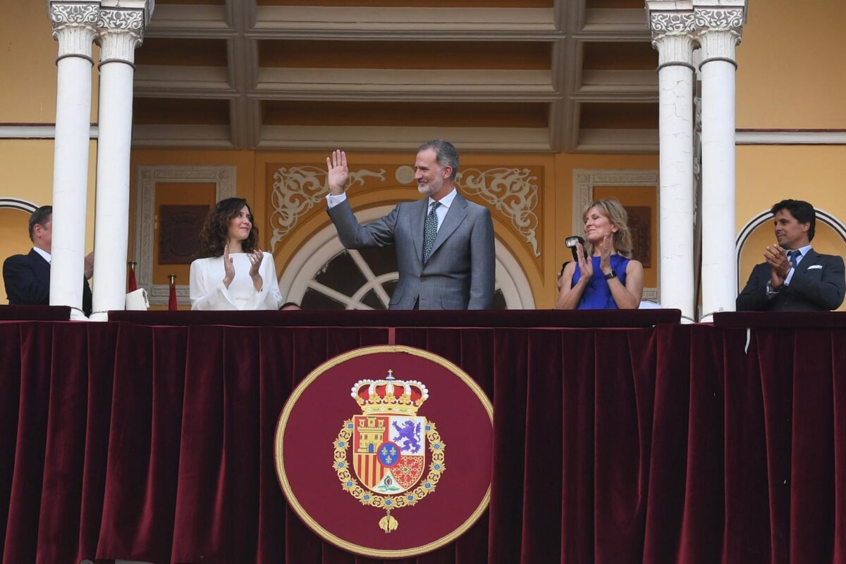 El Rey Felipe VI preside la Corrida de la Prensa de Madrid