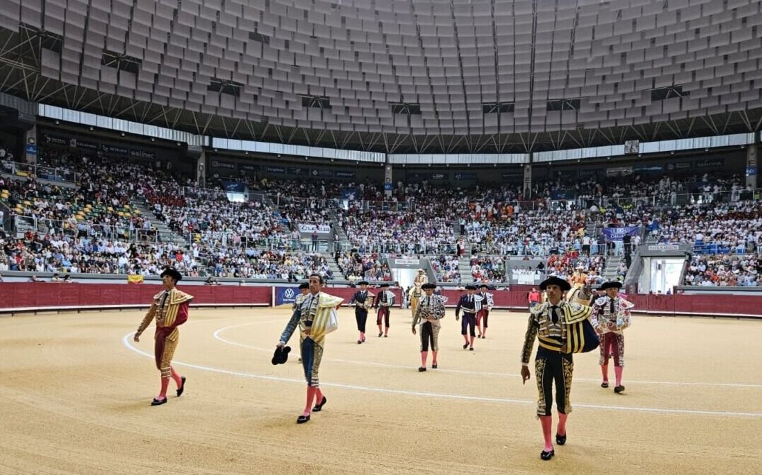 Oreja por coleta en el día del patrón en Burgos