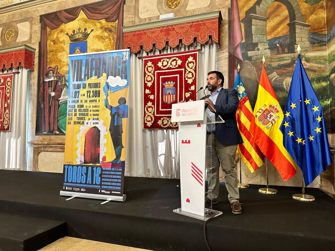 Vilafranca del Cid presenta una novillada sin caballos para el 14 de julio