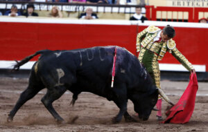 Diego Urdiales, en la feria de Bilbao de 2018. Foto: Arjona
