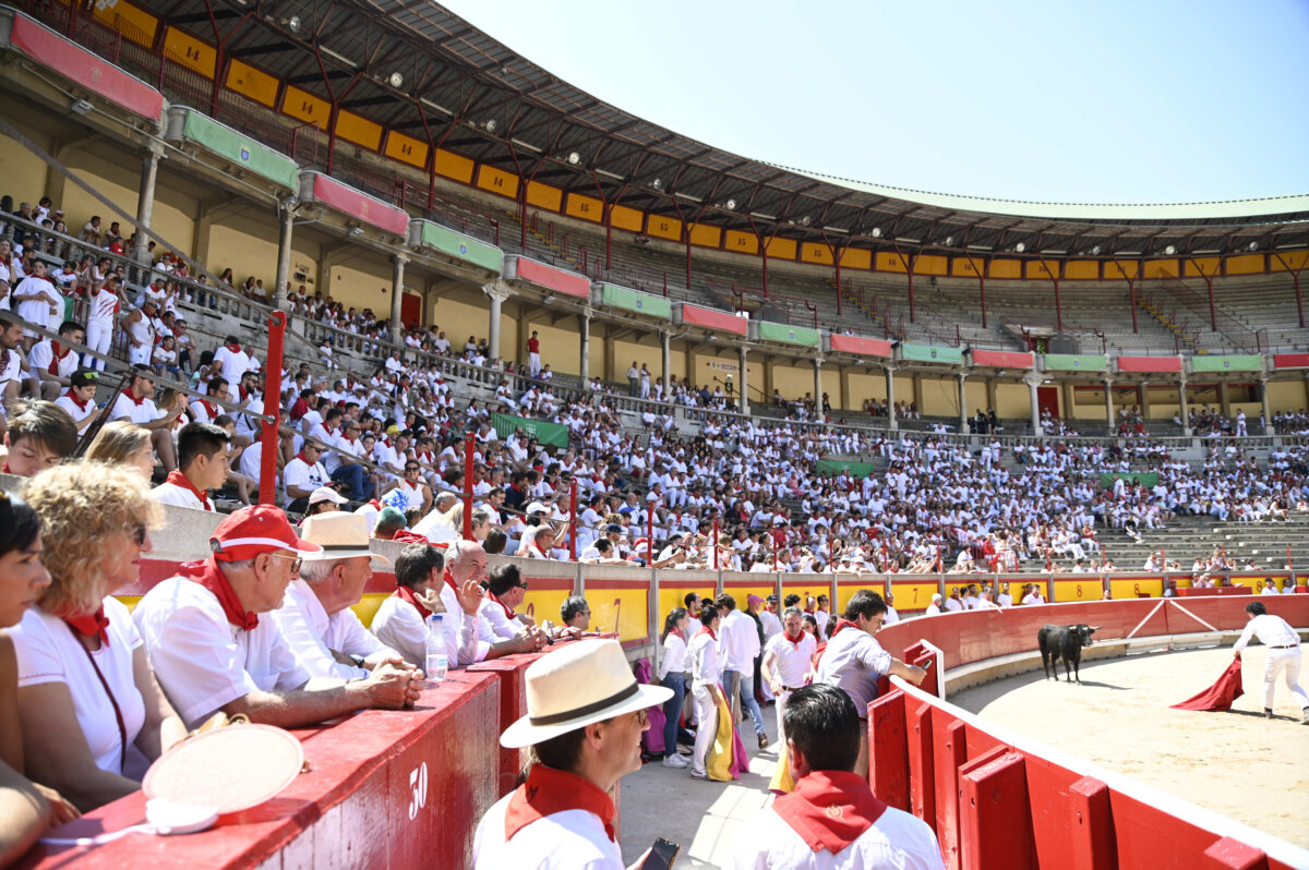 Toros en familia, protagonista de las mañanas de Pamplona