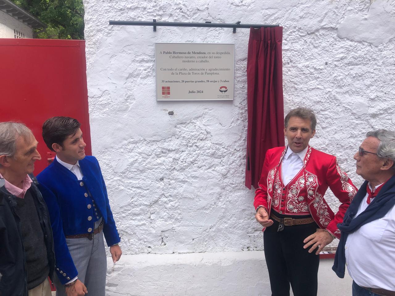 El homenaje de Pamplona a Pablo Hermoso de Mendoza, "creador del toreo moderno a caballo"