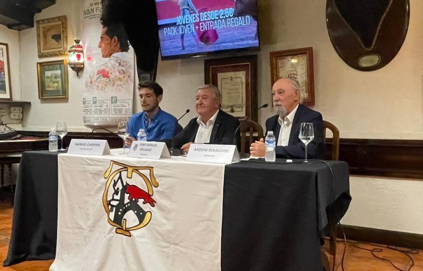 Manuel Chopera desgrana las Corridas Generales en el Club Taurino de Bilbao