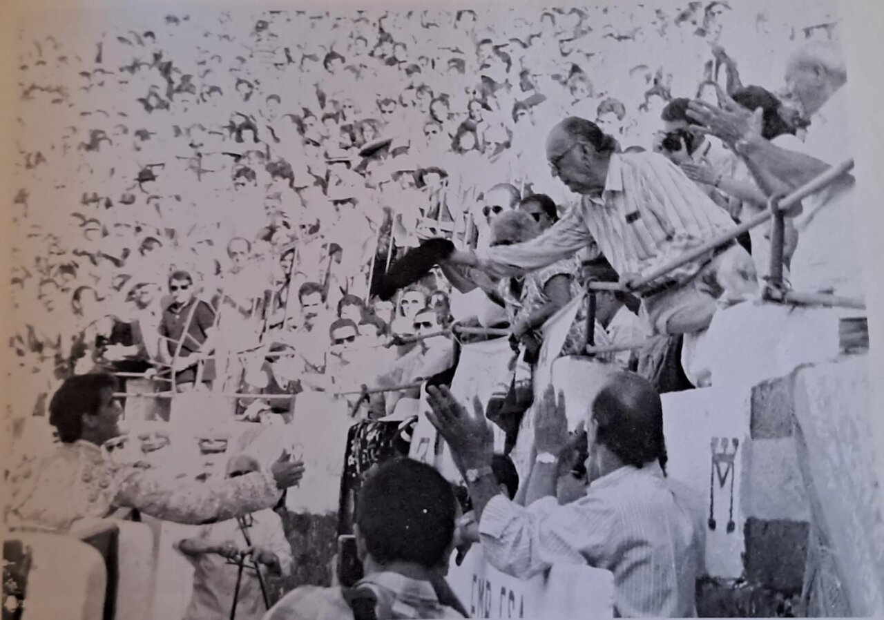 La feria taurina de Pontevedra, también un acto social