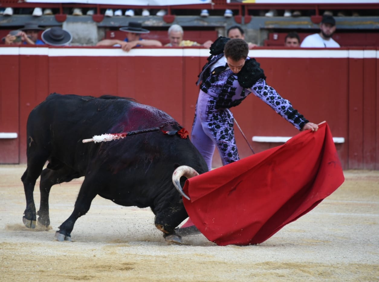 Ginés Marín borda el toreo al natural en Mont de Marsan