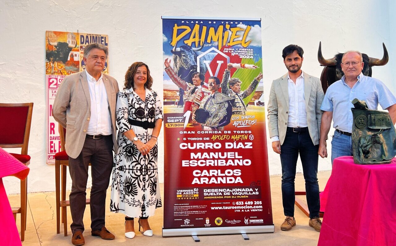 Adolfo Martín, en la corrida de septiembre de Daimiel