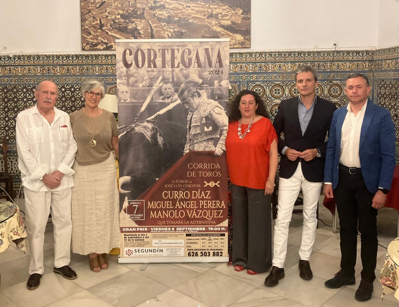 Manolo Vázquez, alternativa de lujo en Cortegana