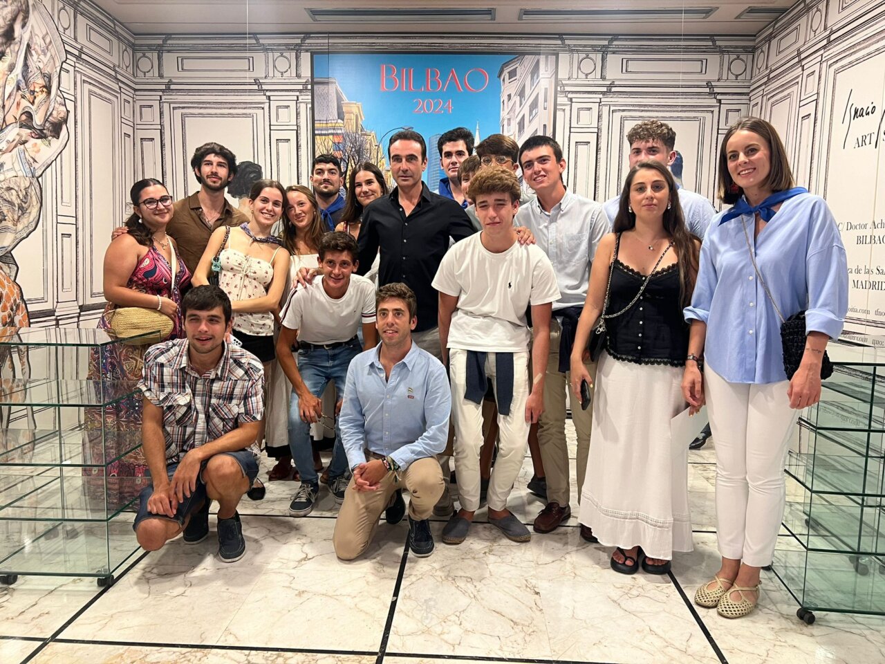 Enrique Ponce y Diego Urdiales, encuentro con los jóvenes en Bilbao