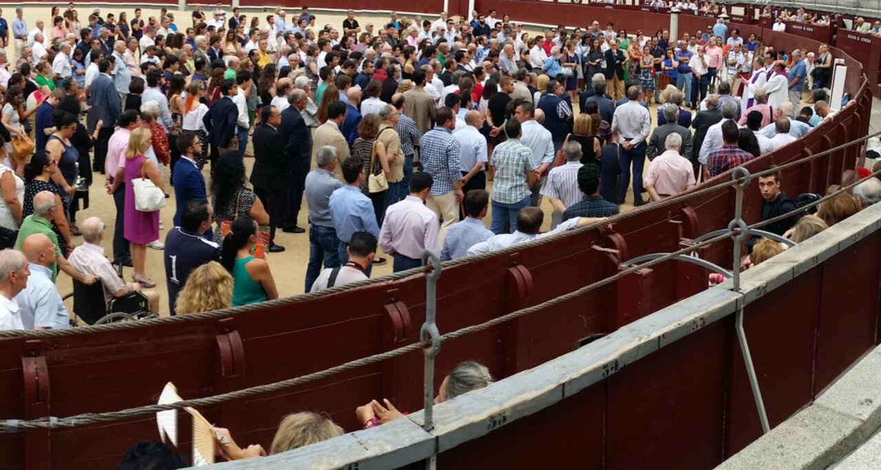 El 15 de agosto, tradicional misa en el ruedo de Las Ventas