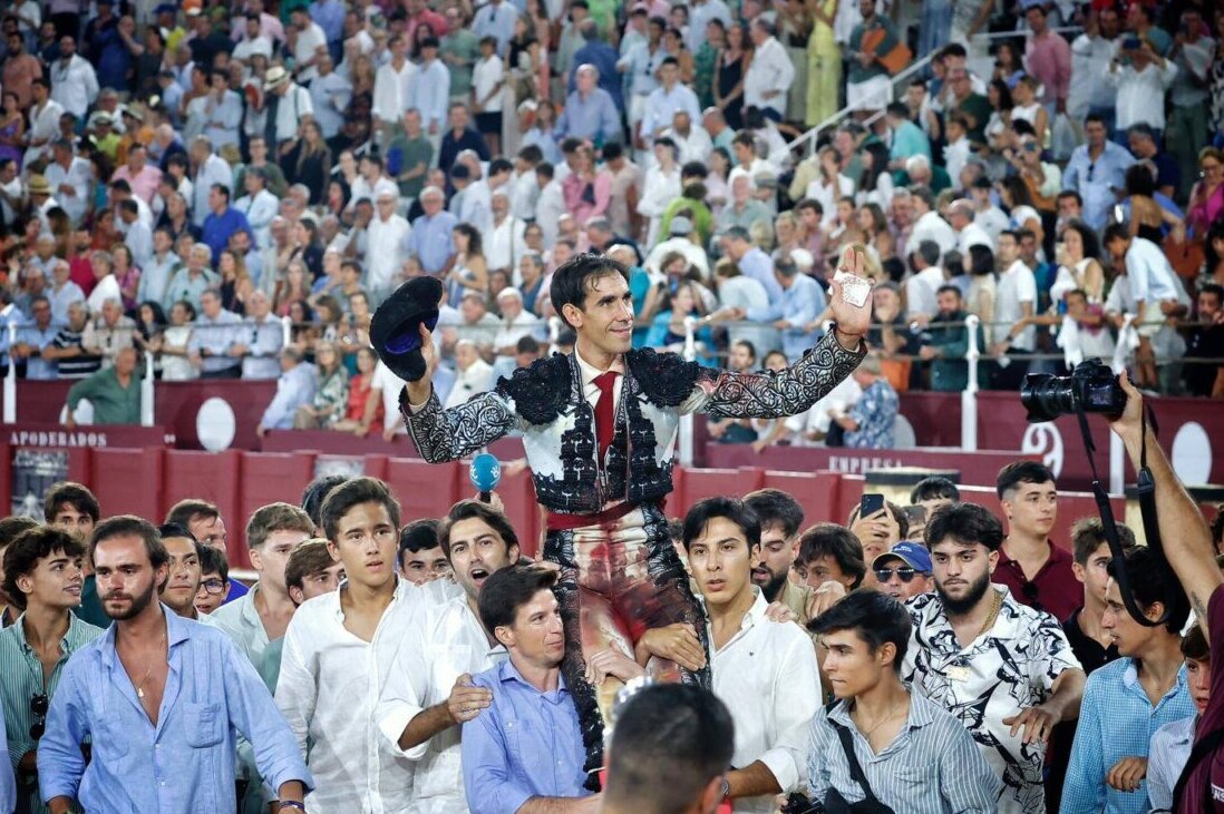 Fortes, ganador por cuarta vez del Estoque de Plata en Málaga