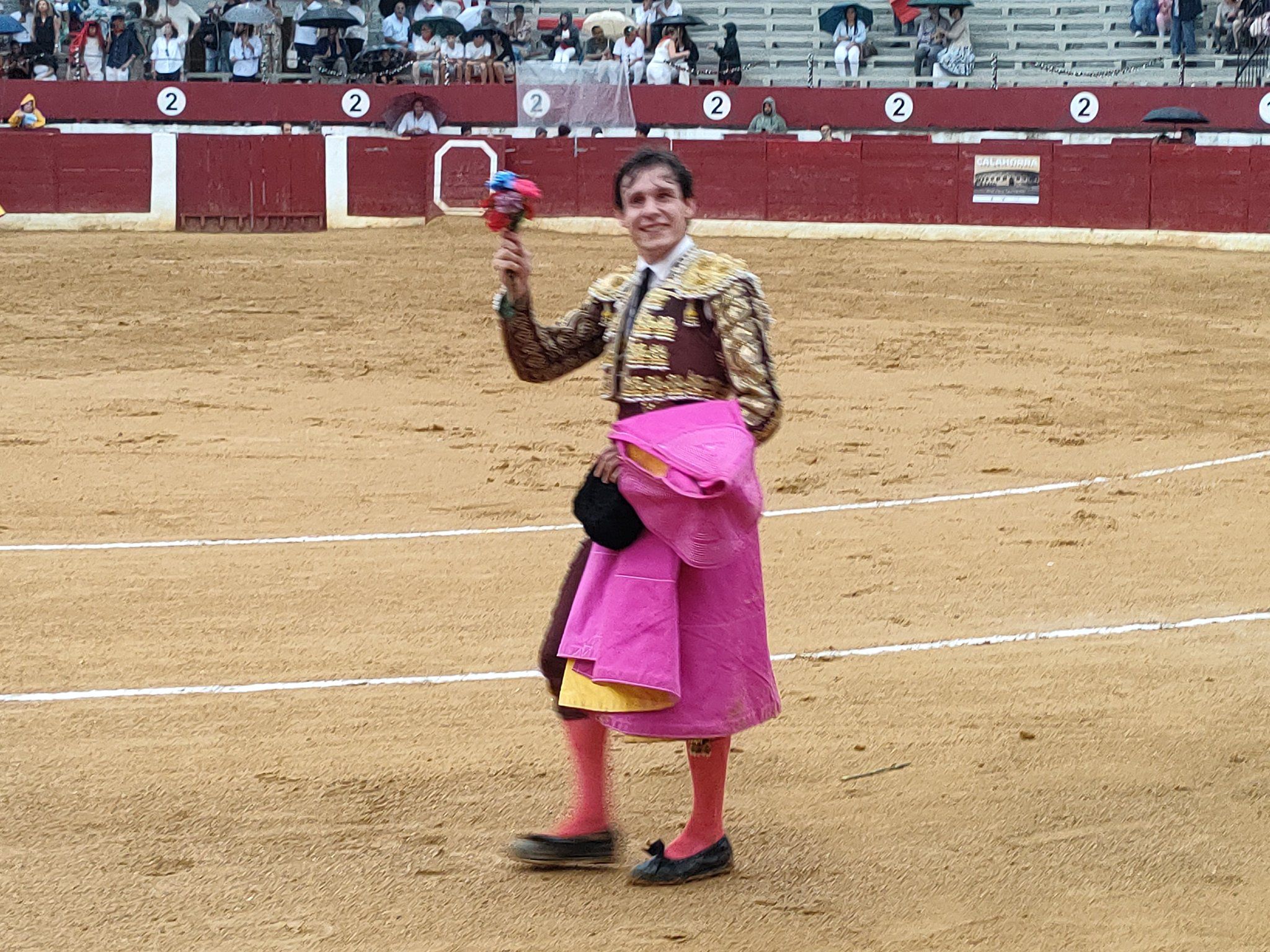 Orejas para Fabio Jiménez y Alberto Donaire con buena novillada de Pincha en Calahorra