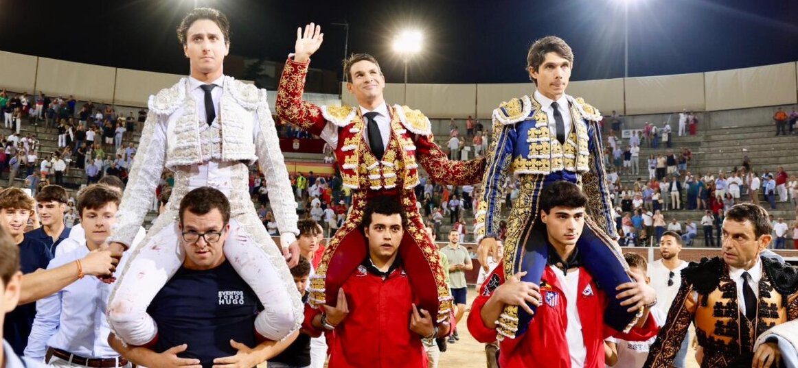 Castella, Manzanares y Roca Rey, toreo del bueno en Sanse