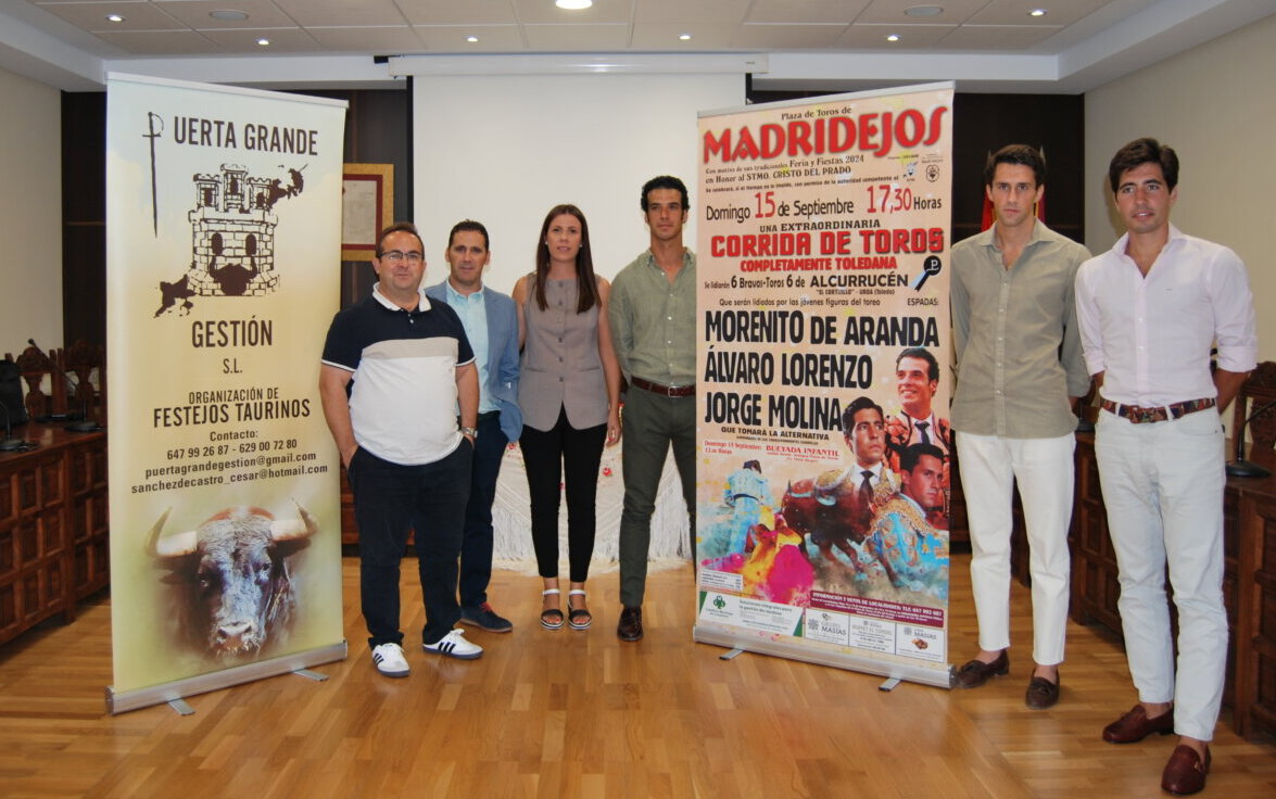 Jorge Molina, alternativa en Madridejos el 15 de septiembre