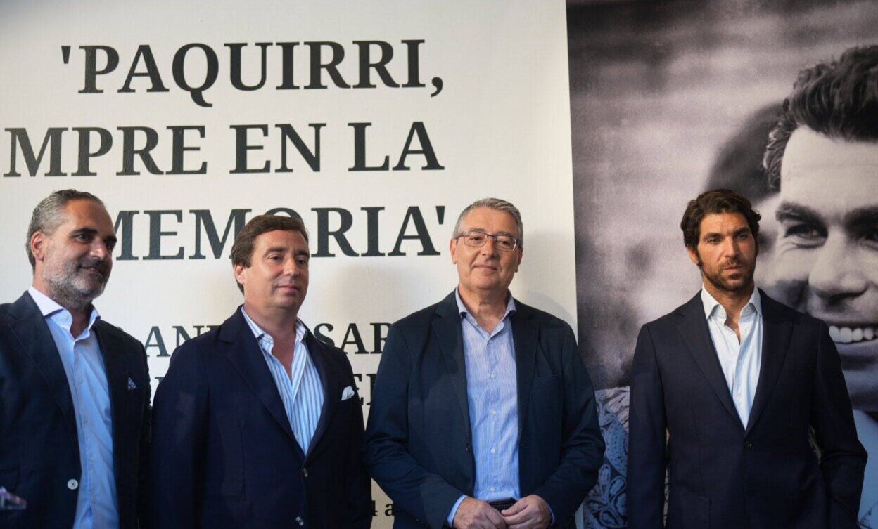 Inaugurada en La Malagueta la exposición "Paquirri, siempre en la memoria"
