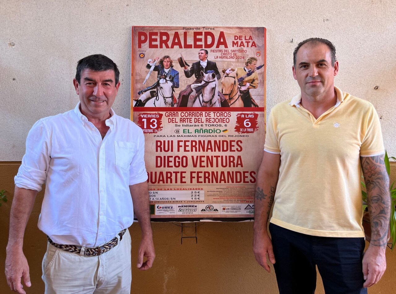 Ventura, en el interesante cartel de rejones de Peraleda de la Mata
