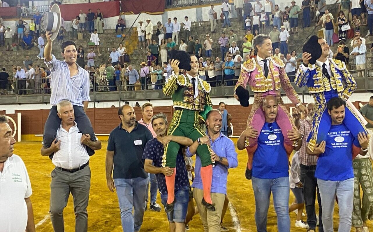 Fandi, Escribano y Durán, triunfo por palos distintos en Priego de Córdoba