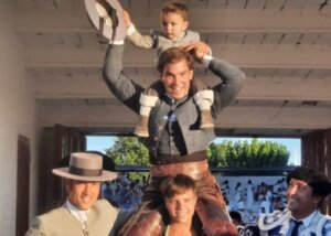 Sebastián Fernández, a hombros en Calamocha.