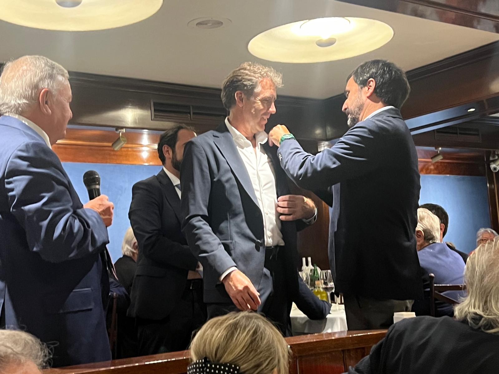 Pablo Hermoso de Mendoza, nombrado Socio de Honor del Club Taurino de Bilbao