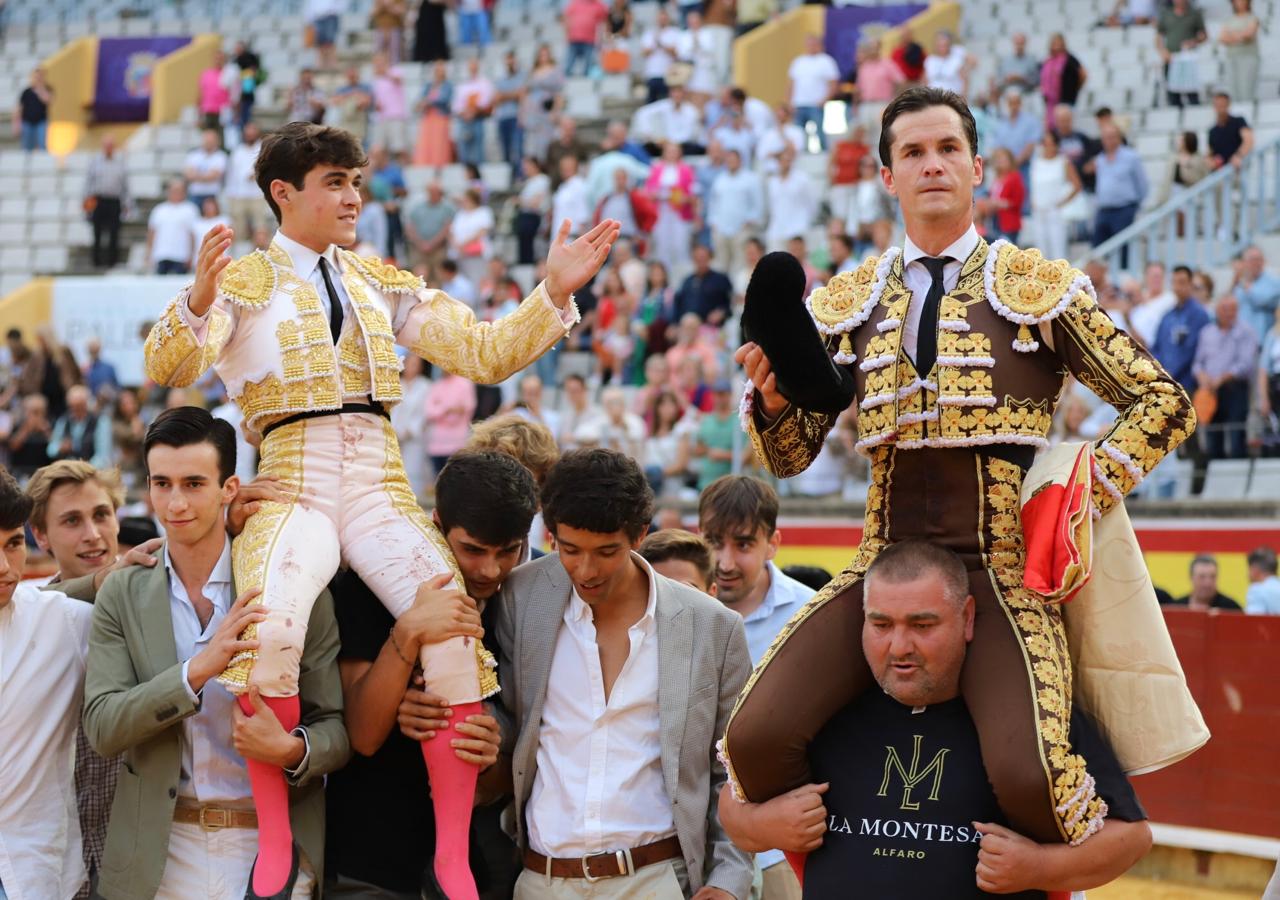 Jarocho, alternativa mayúscula y triunfo con Luque en Palencia