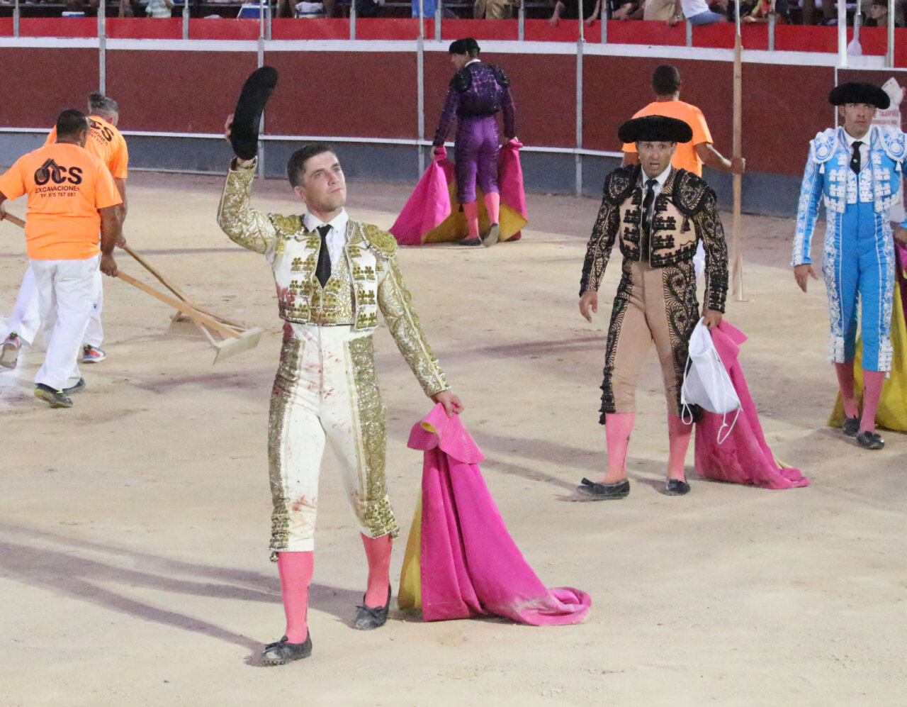 Dos vueltas al ruedo de Joao d’Alva en la tercera de Calasparra